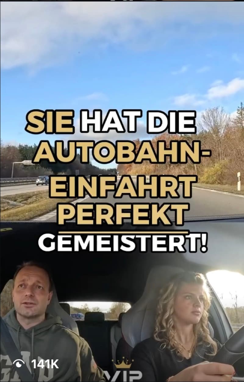 Reel mit 141.000 Aufrufen