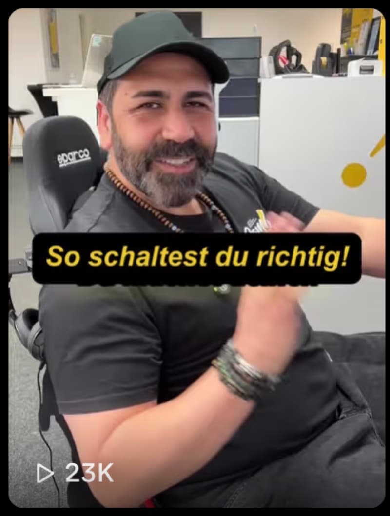 Reel mit 23.000 Aufrufen